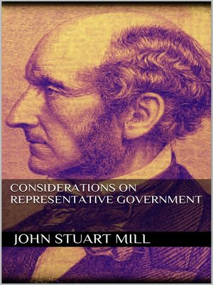 cover image of Considerations on Representative Government